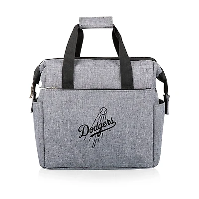 Gray Los Angeles Dodgers Cooler Tote Bag