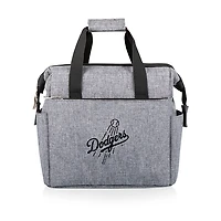 Gray Los Angeles Dodgers Cooler Tote Bag
