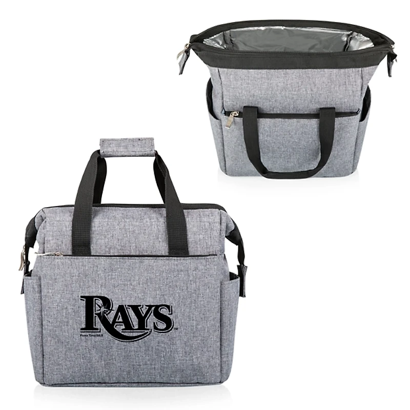 Gray Tampa Bay Rays Cooler Tote Bag