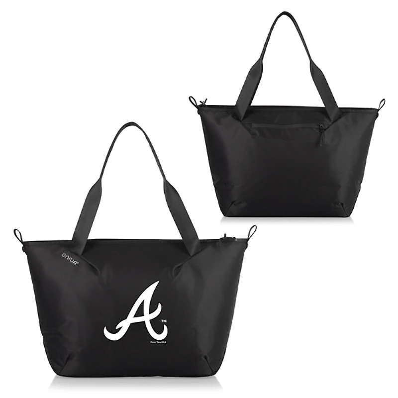 Black Atlanta Braves Cooler Tote Bag