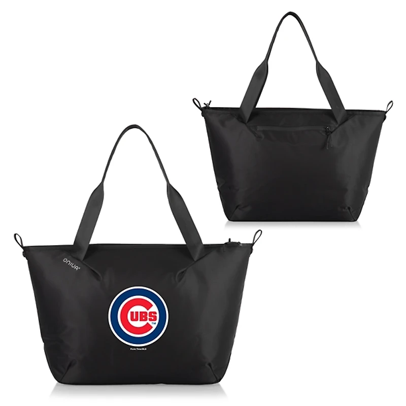 Black Chicago Cubs Cooler Tote Bag
