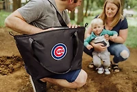 Black Chicago Cubs Cooler Tote Bag
