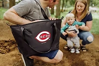 Black Cincinnati Reds Cooler Tote Bag