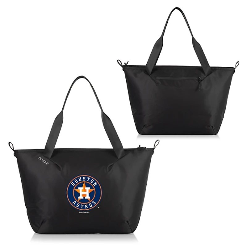 Black Houston Astros Cooler Tote Bag