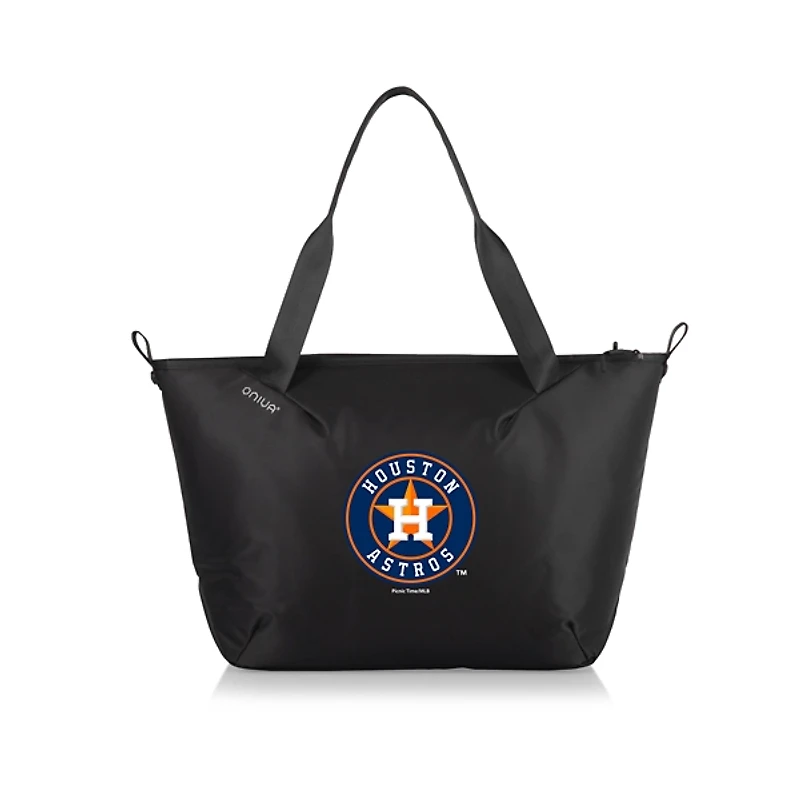 Black Houston Astros Cooler Tote Bag