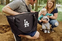 Black Los Angeles Dodgers Cooler Tote Bag
