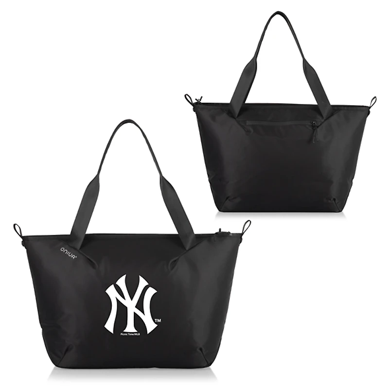 Black New York Yankees Cooler Tote Bag