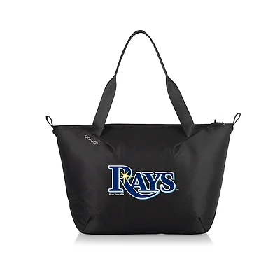 Black Tampa Bay Rays Cooler Tote Bag
