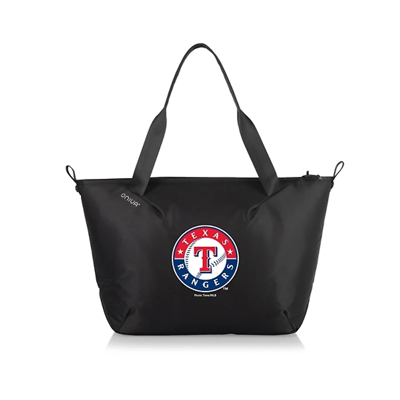 Black Texas Rangers Cooler Tote Bag