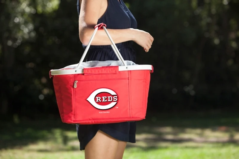 Cincinnati Reds Collapsible Cooler Basket