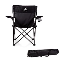 Atlanta Braves Black Camp Chair