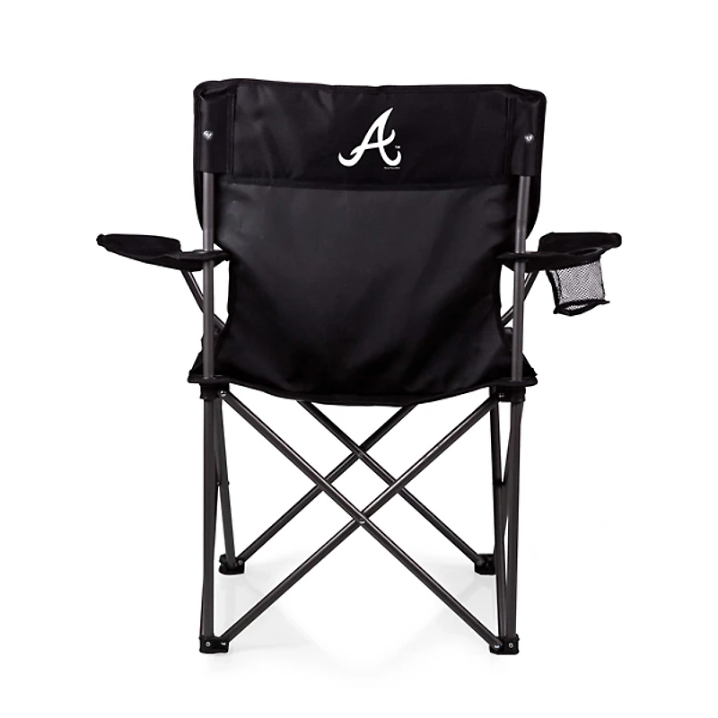 Atlanta Braves Black Camp Chair