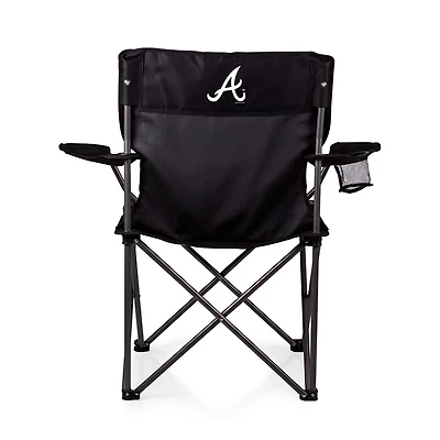 Atlanta Braves Black Camp Chair