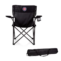 Chicago Cubs Black Camp Chair