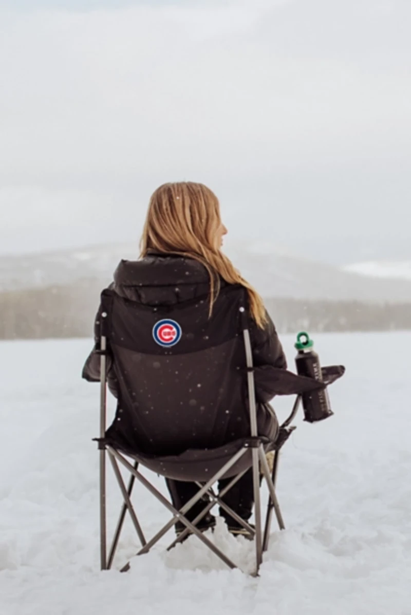 Chicago Cubs Black Camp Chair