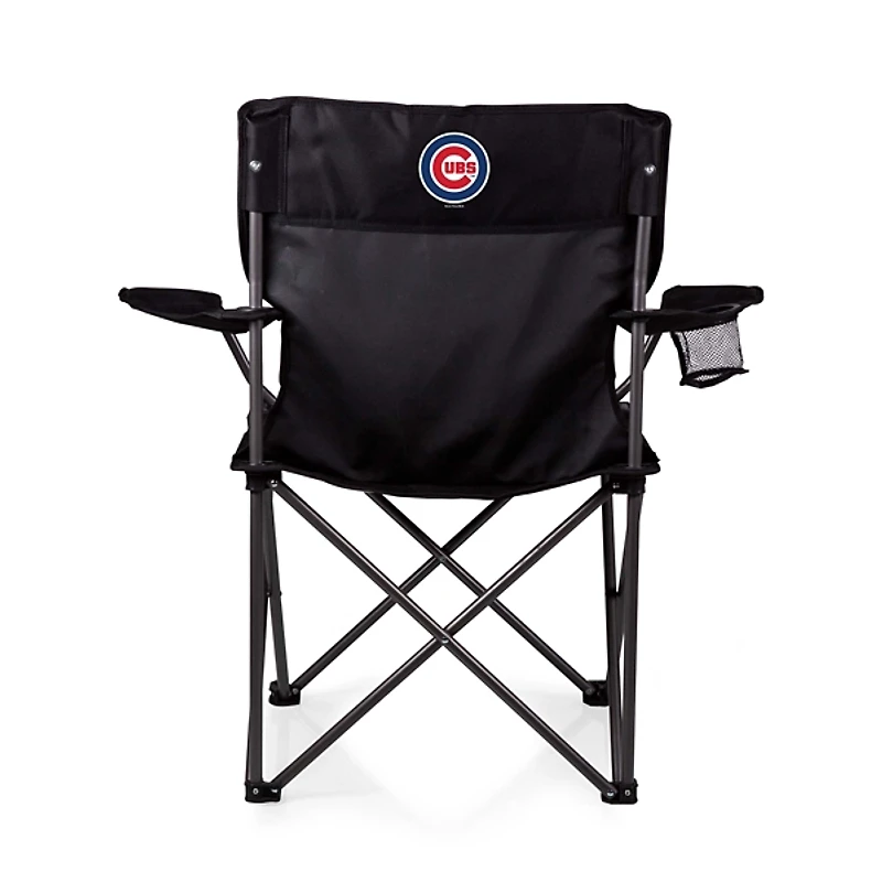 Chicago Cubs Black Camp Chair
