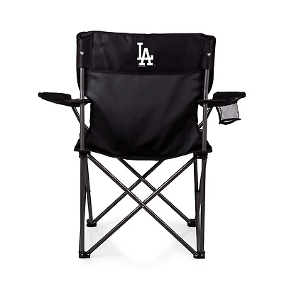 Los Angeles Dodgers Black Camp Chair