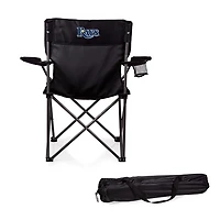 Tampa Bay Rays Black Camp Chair