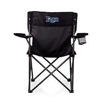 Tampa Bay Rays Black Camp Chair