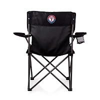 Texas Rangers Black Camp Chair