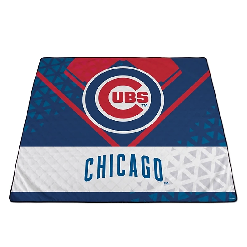Chicago Cubs Picnic Blanket & Drawstring Bag Set