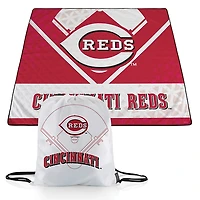 Cincinnati Reds Blanket & Drawstring Bag Set