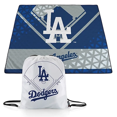 Los Angeles Dodgers Blanket & Drawstring Bag Set