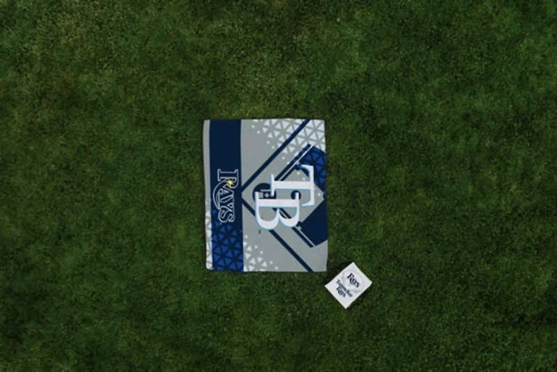 Tampa Bay Rays Picnic Blanket & Drawstring Bag Set