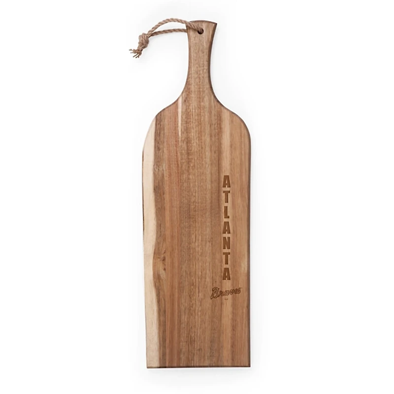 Atlanta Braves Acacia Wood Serving Board