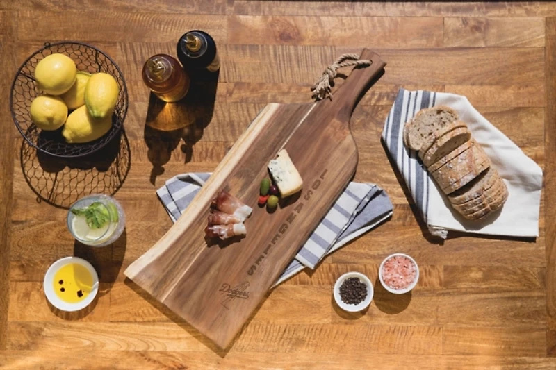 Los Angeles Dodgers Acacia Wood Serving Board