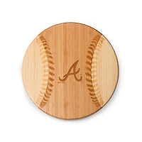 Atlanta Braves Bamboo Cheese Board