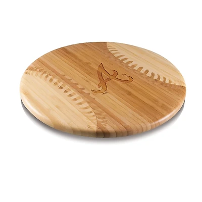 Atlanta Braves Bamboo Cheese Board