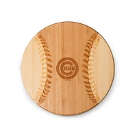 Chicago Cubs Bamboo Cheese Board