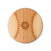 Houston Astros Bamboo Cheese Board