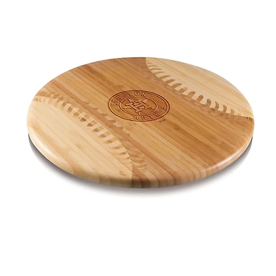 Houston Astros Bamboo Cheese Board
