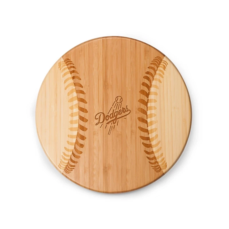 Los Angeles Dodgers Bamboo Cheese Board