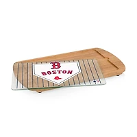Boston Red Sox Billboard Glass Top Serving Board