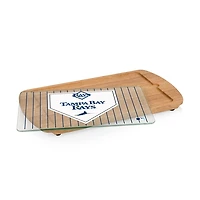 Tampa Bay Rays Billboard Glass Top Serving Board