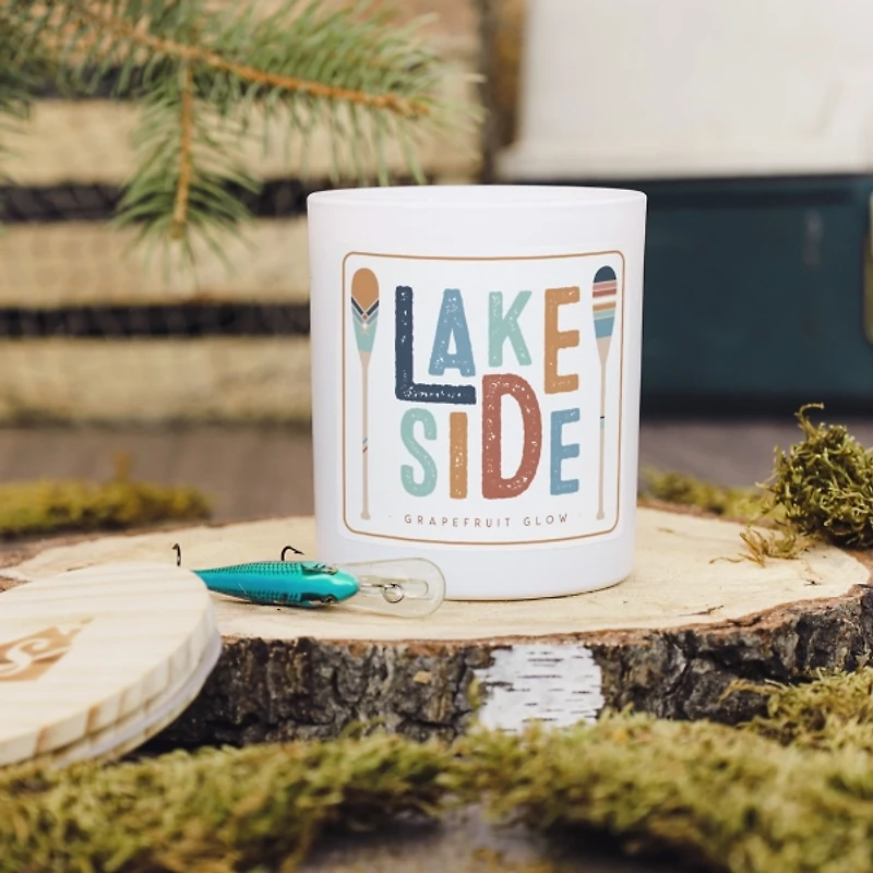 Lakeside Grapefruit Glow 2-Wick Jar Candle