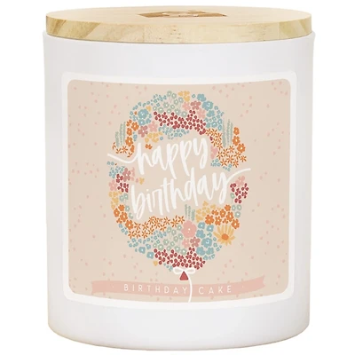 Happy Birthday Balloon Cake 2-Wick Jar Candle