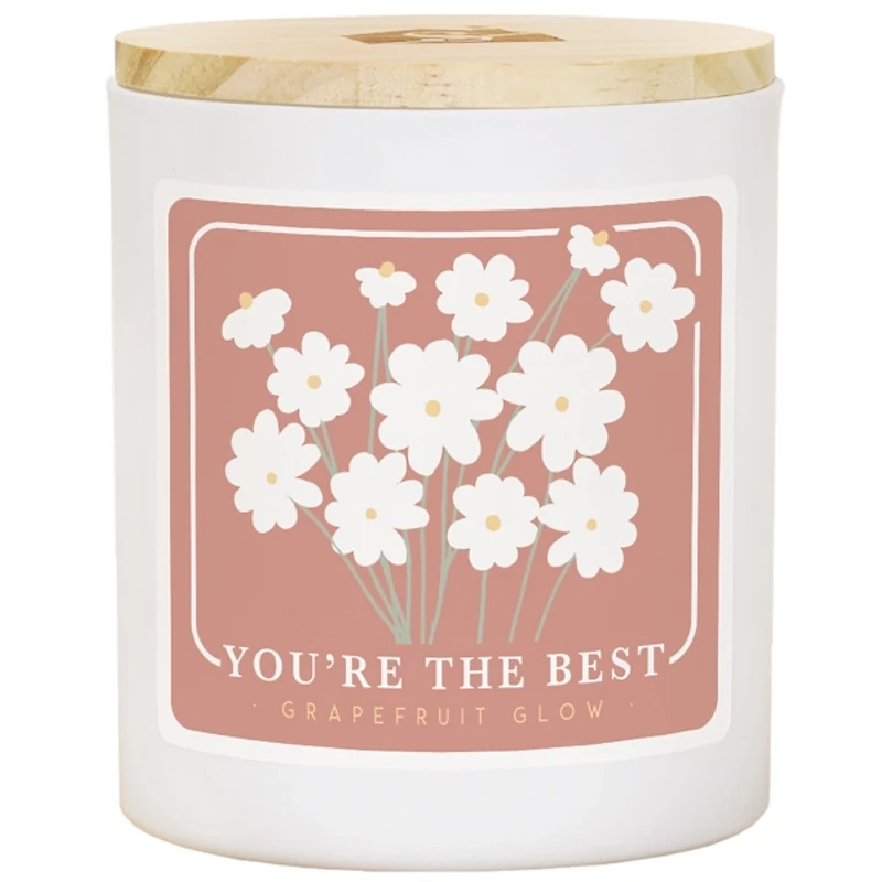 Youre the Best Grapefruit Glow 2-Wick Jar Candle