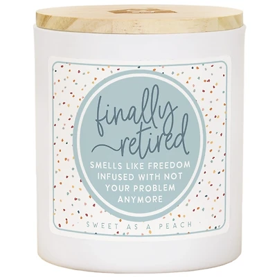 Finally Retired Sweet Peach 2-Wick Jar Candle
