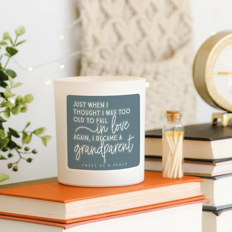 Grandparent Sweet Peach 2-Wick Jar Candle