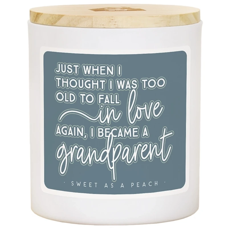 Grandparent Sweet Peach 2-Wick Jar Candle