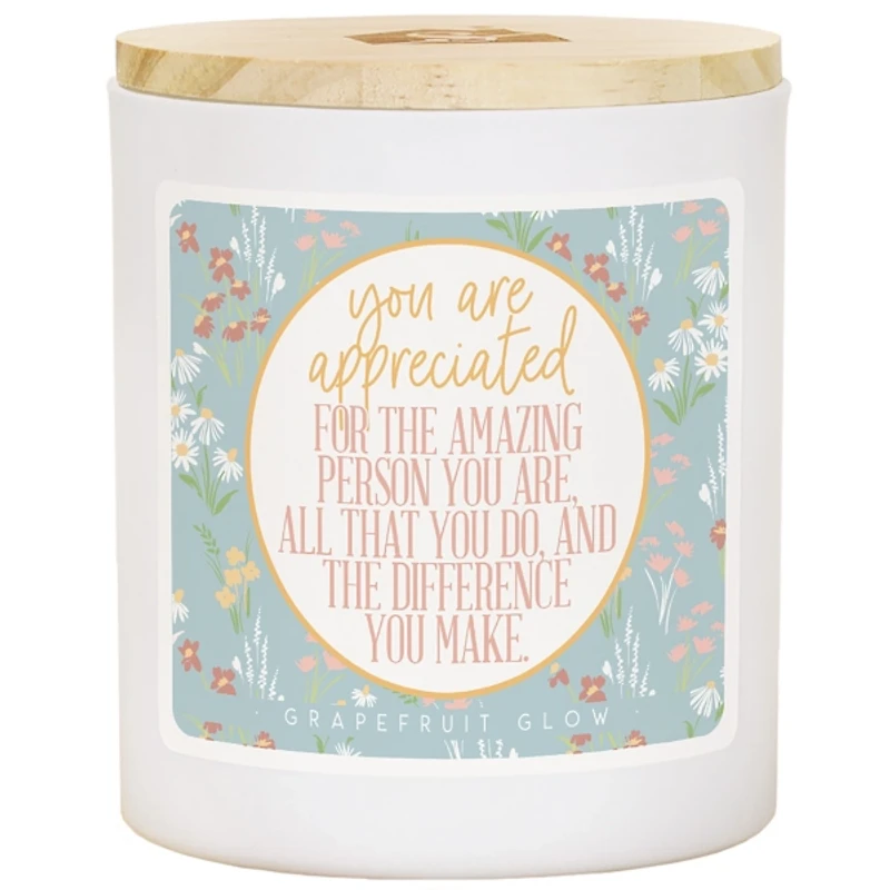 Appreciation Grapefruit Glow 2-Wick Jar Candle