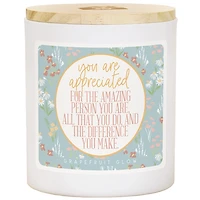 Appreciation Grapefruit Glow 2-Wick Jar Candle