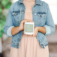 God is Watching Grapefruit Glow 2-Wick Jar Candle