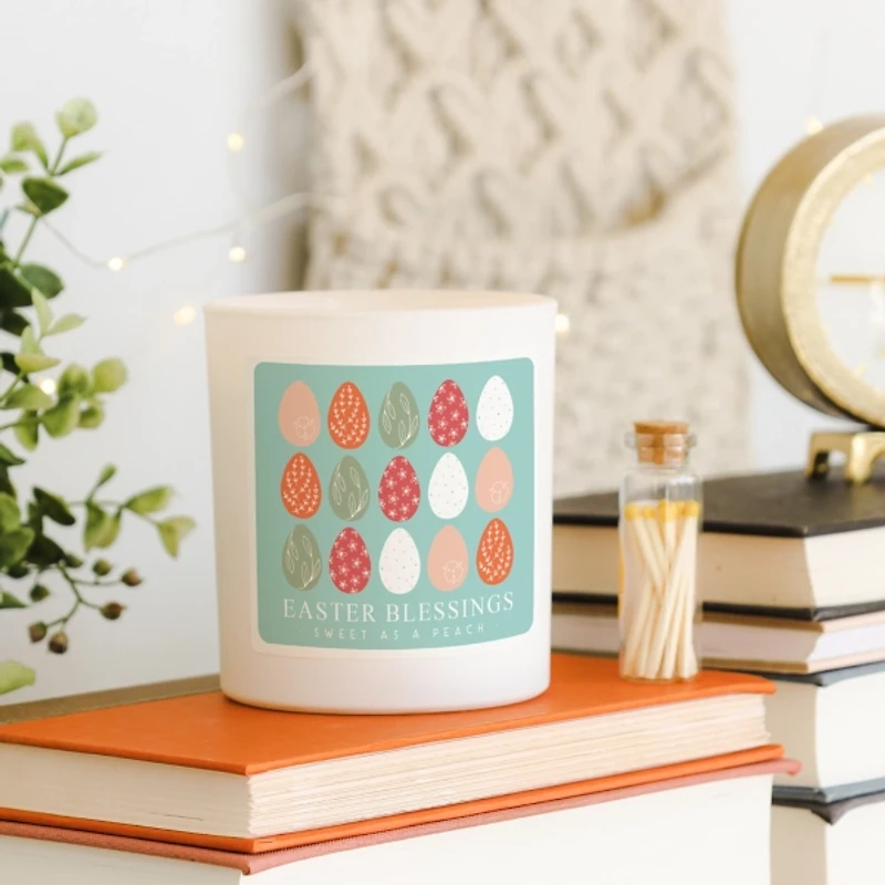Easter Blessings Sweet Peach 2-Wick Jar Candle