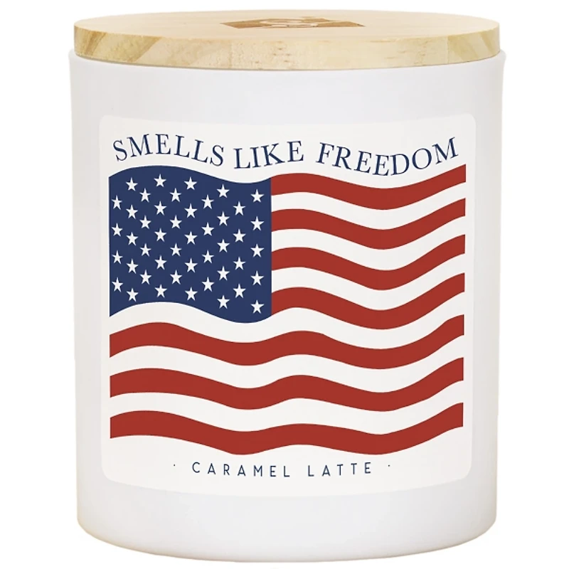 Smells Like Freedom Caramel 2-Wick Jar Candle