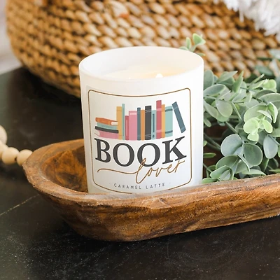 Book Lover Caramel Latte 2-Wick Jar Candle